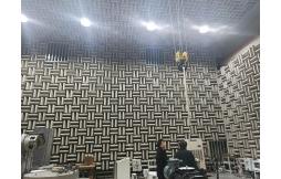 Space size requirements for anechoic chamber location selection