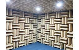 What should you pay attention to when designing an anechoic chamber?