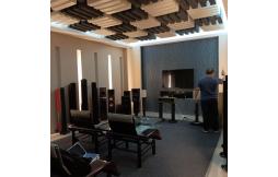 The difference between a reverberation room and an audio-visual room