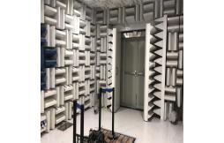 Purpose of anechoic chamber testing