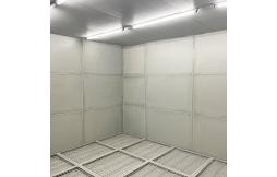 Difference between flat plate anechoic chamber and wedge anechoic chamber