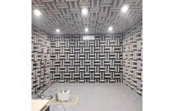 Comparison of Sound Insulation and Absorption Materials in Acoustic Testing Room