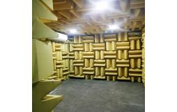 The optimal range of density for laying sound-absorbing materials