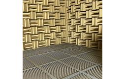 Method for making sound-absorbing spikes in anechoic chambers