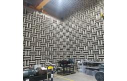 Test the motor in the anechoic chamber