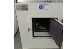 Static speaker testing for electronic component noise